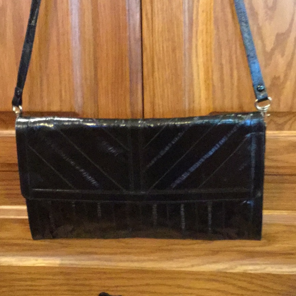 Vintage eel skin purse